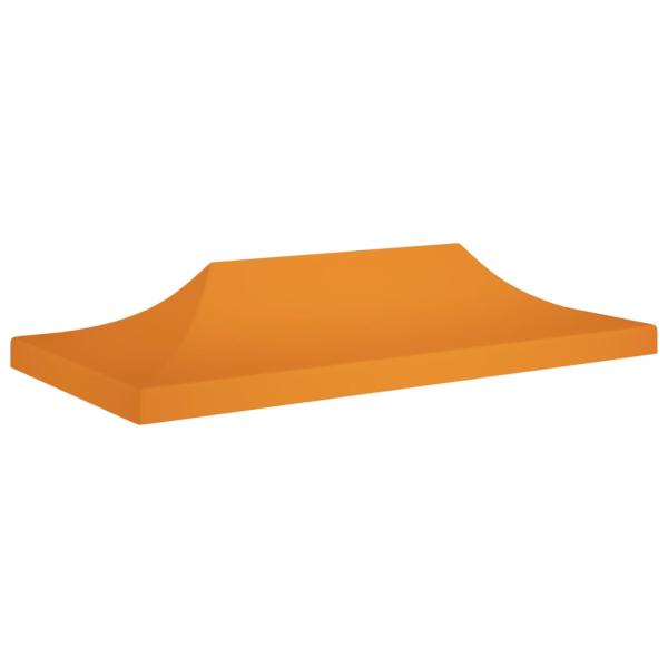 ARDEBO.de - Partyzelt-Dach 6x3 m Orange 270 g/m²