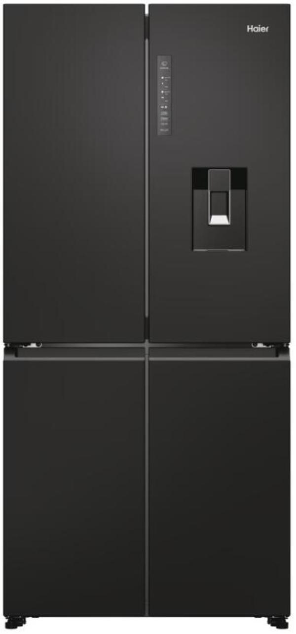 ARDEBO.de Haier HCR7818DWPT Stand Side-by-Side Kombination, 83,3 cm breit, 463 L, NoFrost, Humidity Zone, Wassertank, Wasserspender, Day Light LED, Slate black