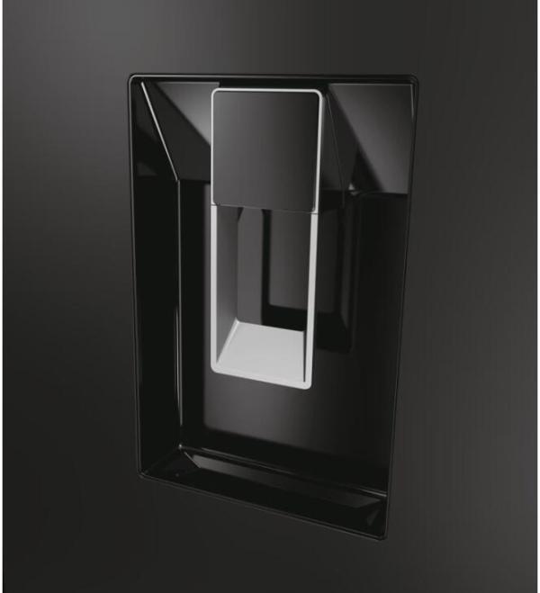 Haier HCR7818DWPT Stand Side-by-Side Kombination, 83,3 cm breit, 463 L, NoFrost, Humidity Zone, Wassertank, Wasserspender, Day Light LED, Slate black