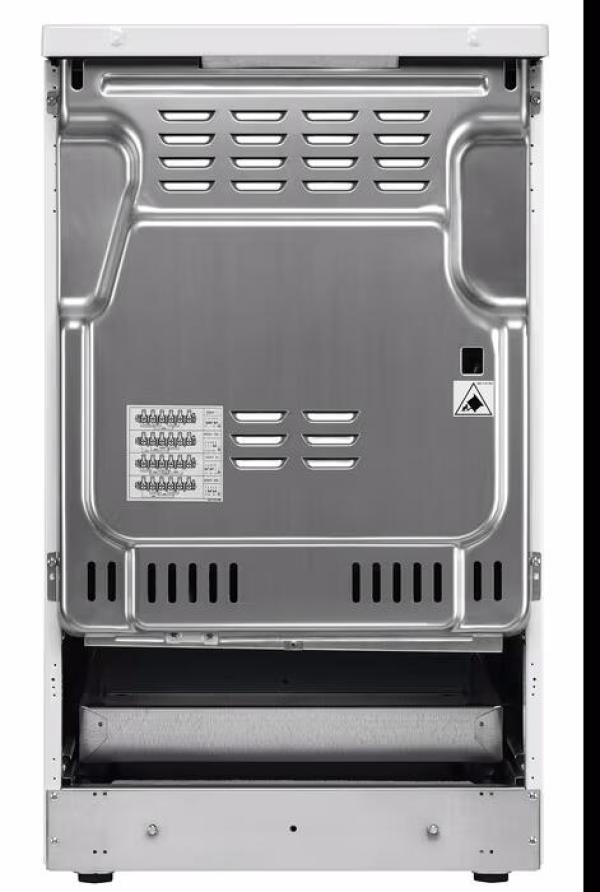 AEG CCB54093BM EEK: A Standherd mit Glaskeramikkochfeld, 50 cm breit, 57 L, 8 Beheizungsarten, Restwärmeanzeige, Edelstahl