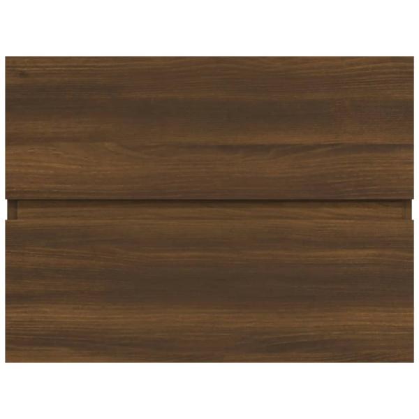 Waschbeckenunterschrank Eichen-Optik 60x38,5x45cm Holzwerkstoff