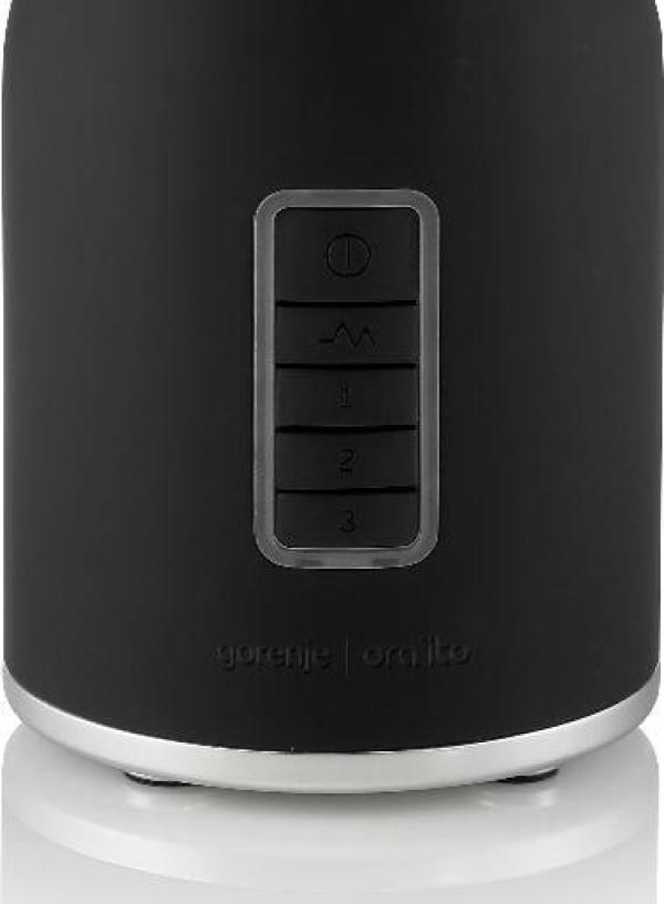 Gorenje B800ORAB Standmixer, 800 W, 3 Leistungsstufen, Behälter 1,5L, schwarz