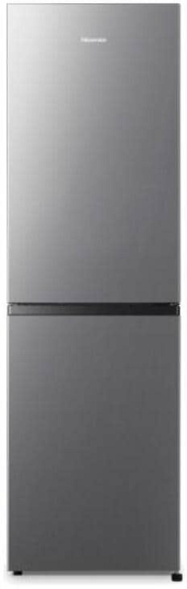 ARDEBO.de Hisense RB327N4ADD Stand Kühl-Gefrierkombination, 55 cm breit, 256 L, Total No Frost, Multi Air Flow, LED Innenbeleuchtung, silber