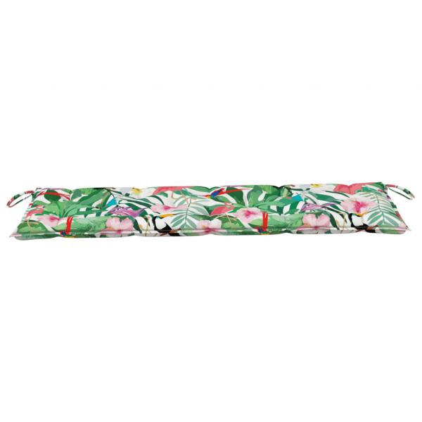 Gartenbank-Auflage Mehrfarbig 150x50x7 cm Oxford-Gewebe