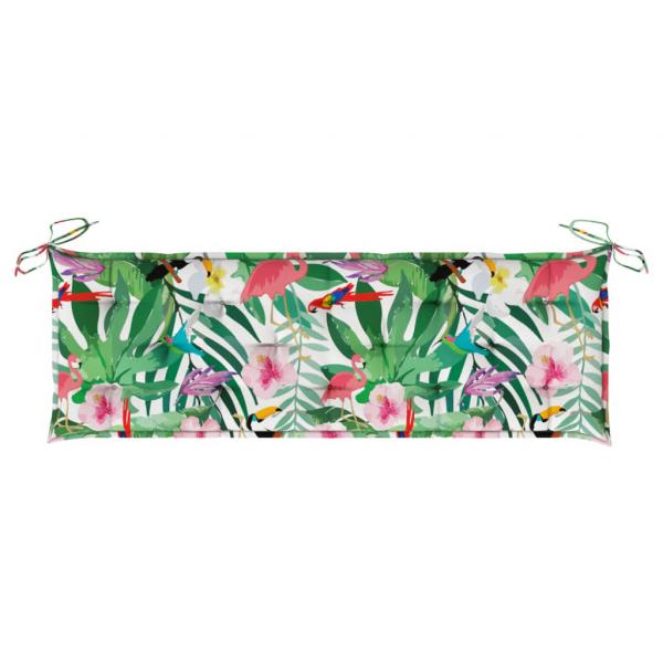 Gartenbank-Auflage Mehrfarbig 150x50x7 cm Oxford-Gewebe