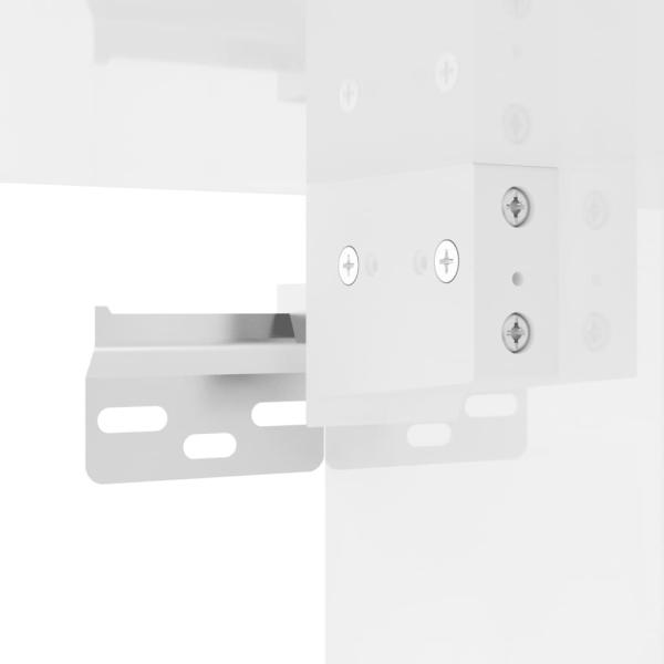 ARDEBO.de - 3-tlg. TV-Schrank-Set Hochglanz-Weiß Holzwerkstoff