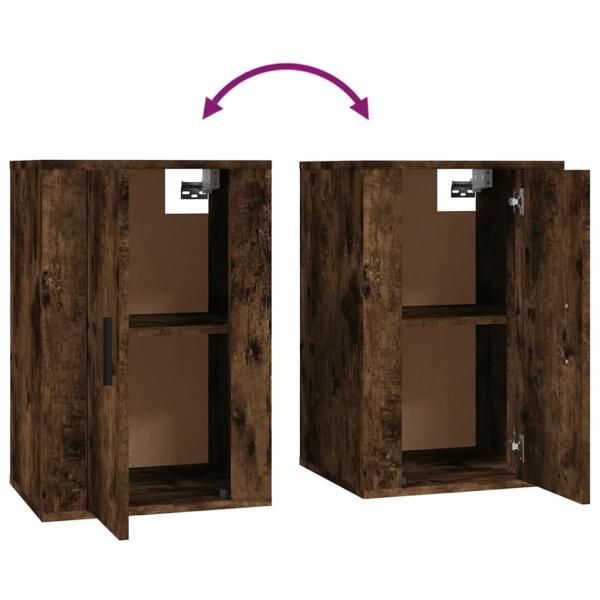 ARDEBO.de - 5-tlg. TV-Schrank-Set Räuchereiche Holzwerkstoff