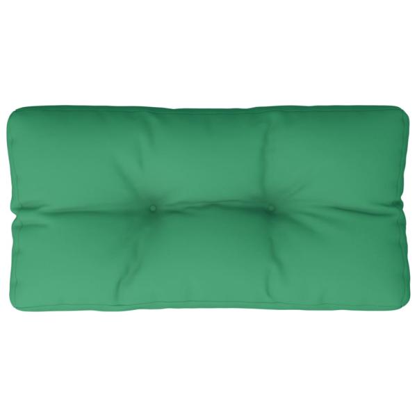 Palettenkissen Grün 80x40x12 cm Stoff