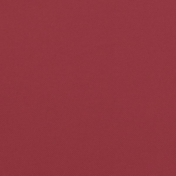Palettenkissen Weinrot 80x40x12 cm Stoff