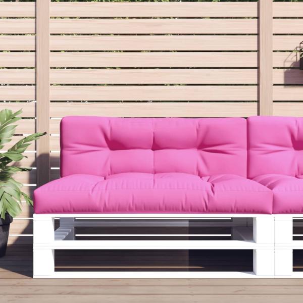 ARDEBO.de - Palettenkissen Rosa 120x40x12 cm Stoff