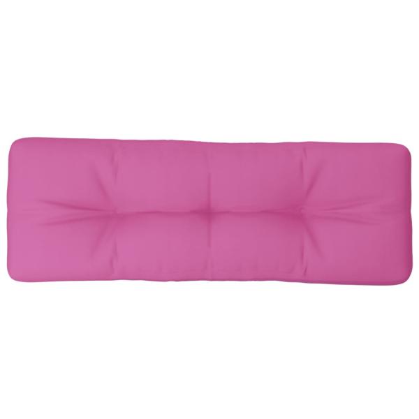 Palettenkissen Rosa 120x40x12 cm Stoff