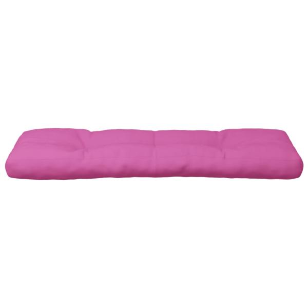 Palettenkissen Rosa 120x40x12 cm Stoff