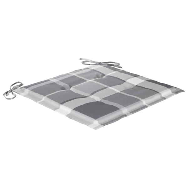 Klappbare Gartenstühle 4 Stk. mit Kissen Massivholz Akazie