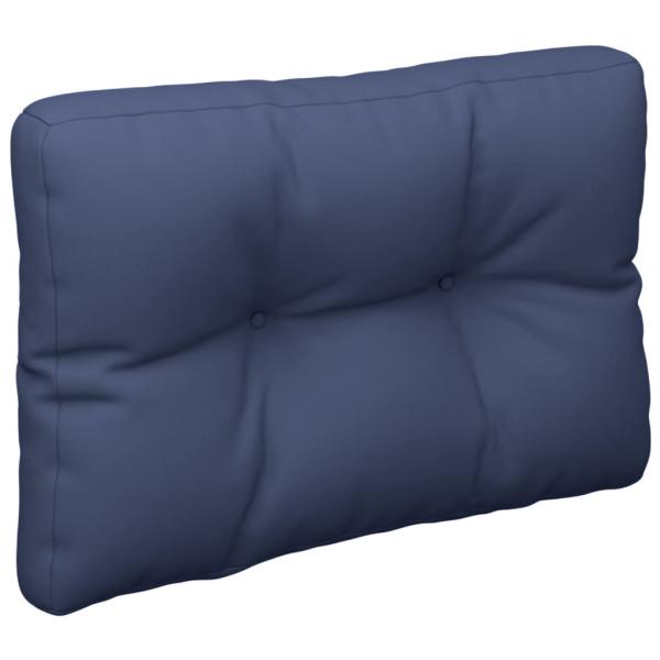 Palettenkissen 2 Stk. Marineblau Stoff