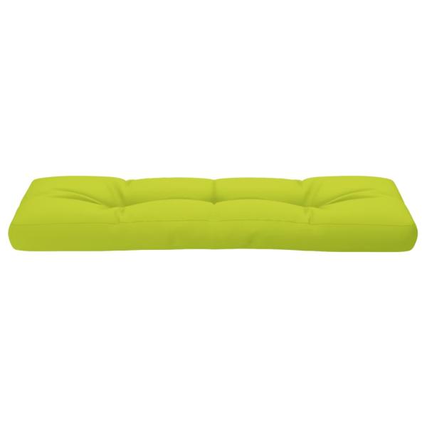 Palettenkissen Knallgrün 120x40x12 cm Stoff