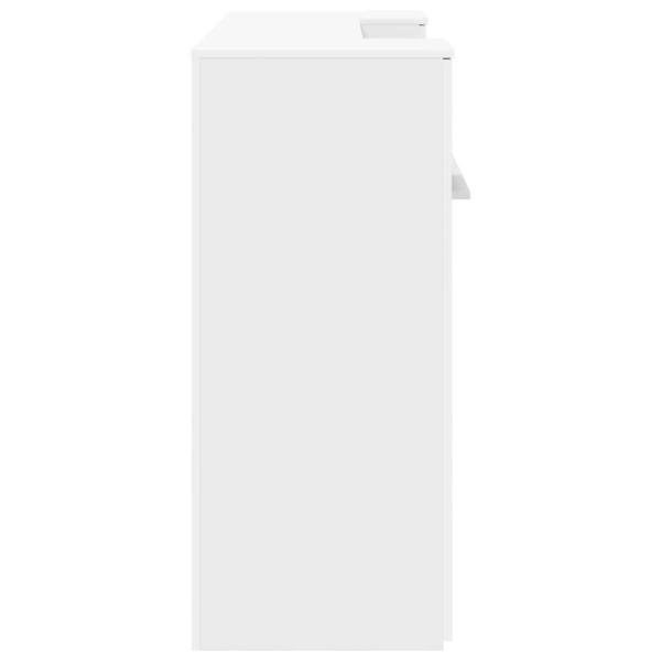 Empfangstheke Weiß 180x50x103,5 cm Holzwerkstoff