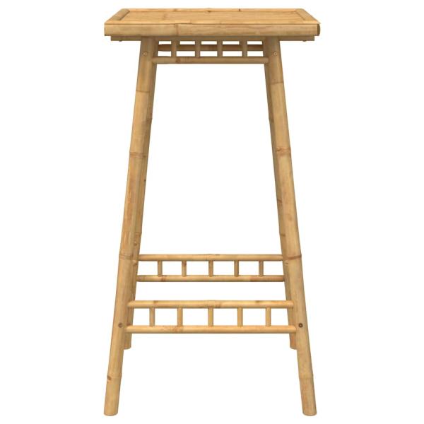 Garten-Bartisch Quadratisch 55x55x100 cm Bambus