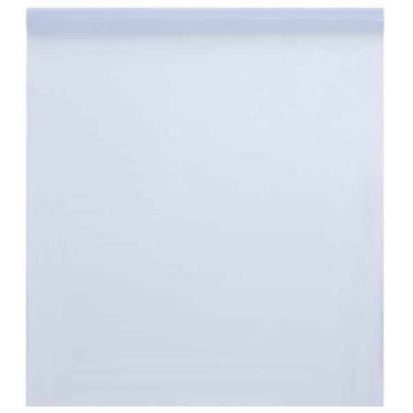 ARDEBO.de - Fensterfolie Statisch Matt Transparent Weiß 90x500 cm PVC