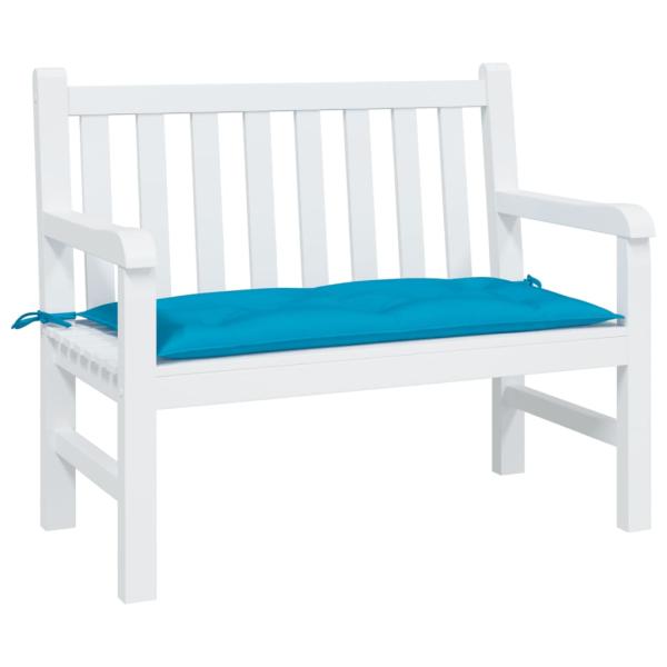 ARDEBO.de - Gartenbank-Auflage Hellblau 100x50x7 cm Oxford-Gewebe