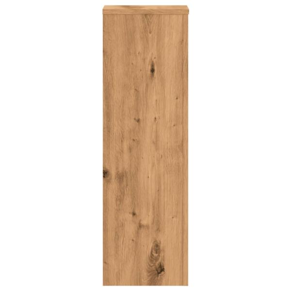 Pflanzenständer 2 Stk. Artisan-Eiche 25x25x80 cm Holzwerkstoff