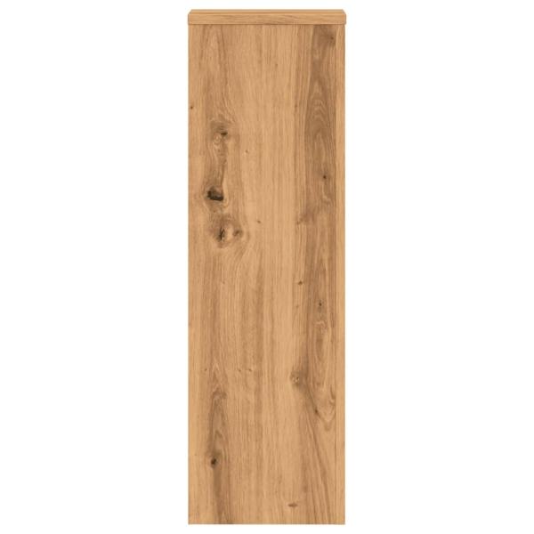 Pflanzenständer 2 Stk. Artisan-Eiche 25x25x80 cm Holzwerkstoff