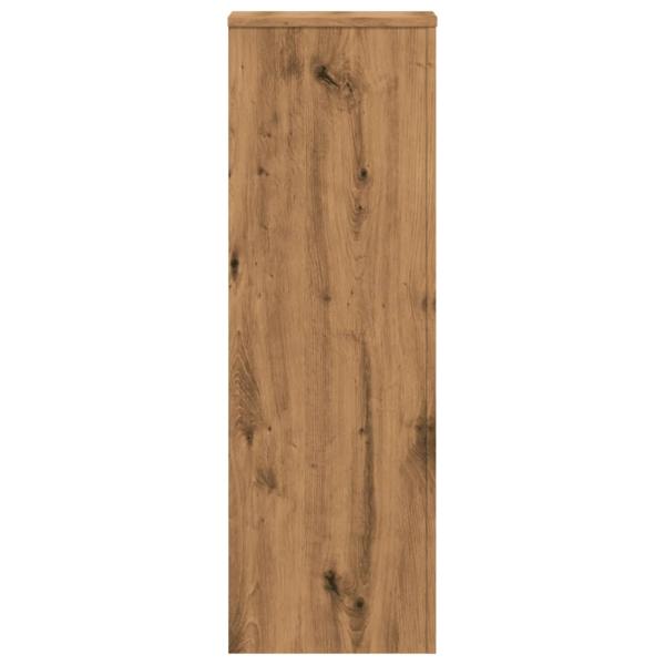 Pflanzenständer Artisan-Eiche 33x33x100 cm Holzwerkstoff