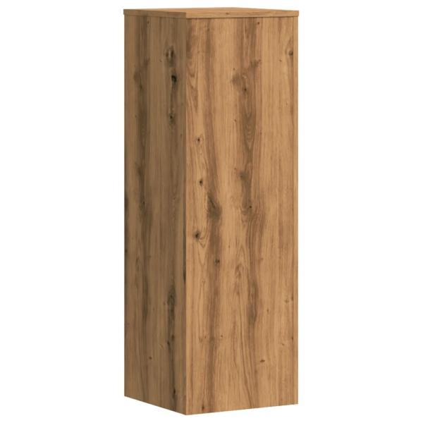 Pflanzenständer Artisan-Eiche 33x33x100 cm Holzwerkstoff