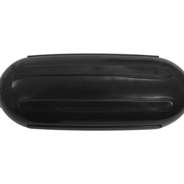 Bootsfender 4 Stk. Schwarz 58,5x16,5 cm PVC