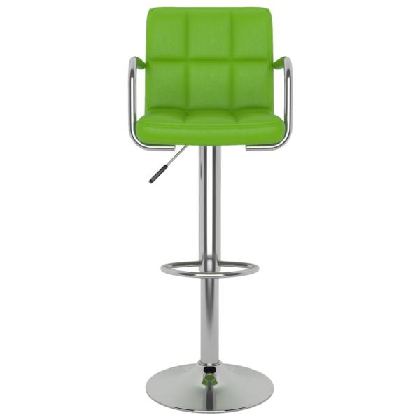 Barhocker 2 Stk. Grün Kunstleder