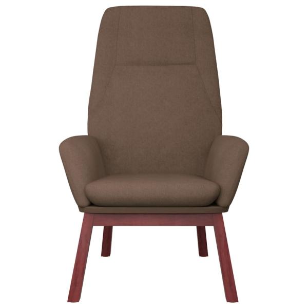 Relaxsessel mit Hocker Taupe Stoff