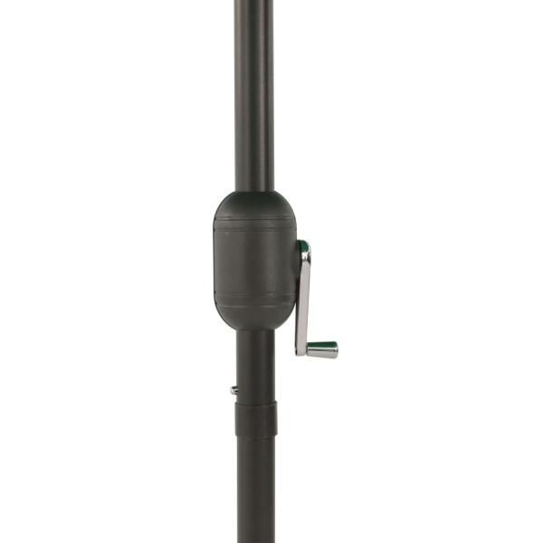 Sonnenschirm mit Aluminium-Mast 270 cm Grün