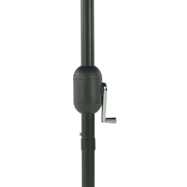 Sonnenschirm mit Aluminium-Mast 270 cm Azurblau