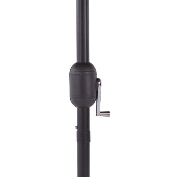Sonnenschirm mit Aluminium-Mast 270 cm Terrakotta