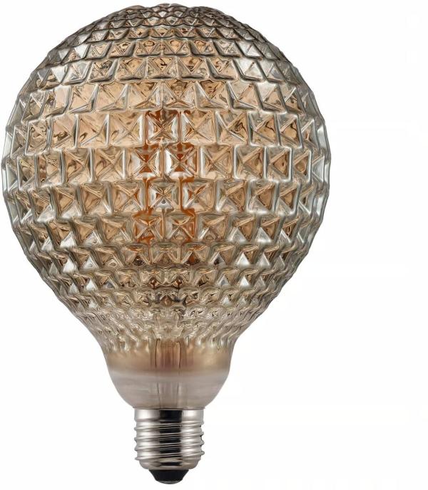ARDEBO.de Nordlux Deco E27 G125 Avra Leuchtmittel, 2W, 200lm, 2200K, rauchfarben (1429070)