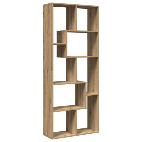 Raumteiler-Bücherregal Artisan-Eiche 67x25x161,5 cm