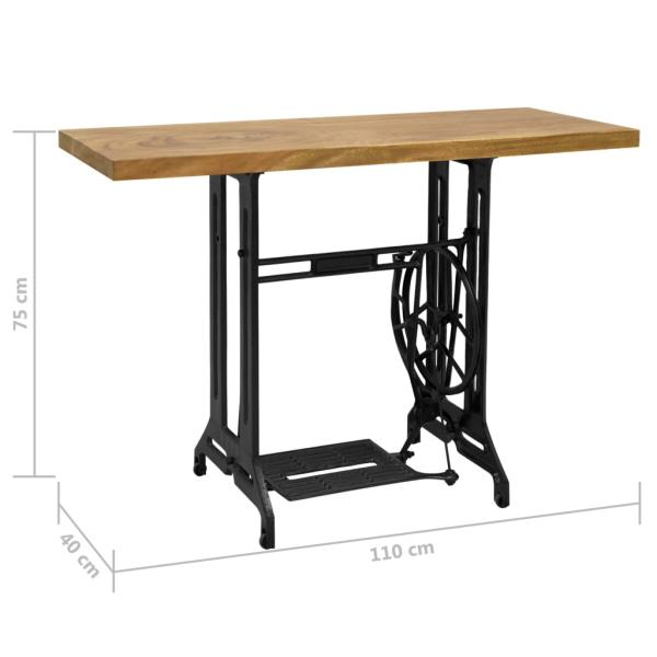 Nähmaschinen-Konsolentisch 110×40×75 cm