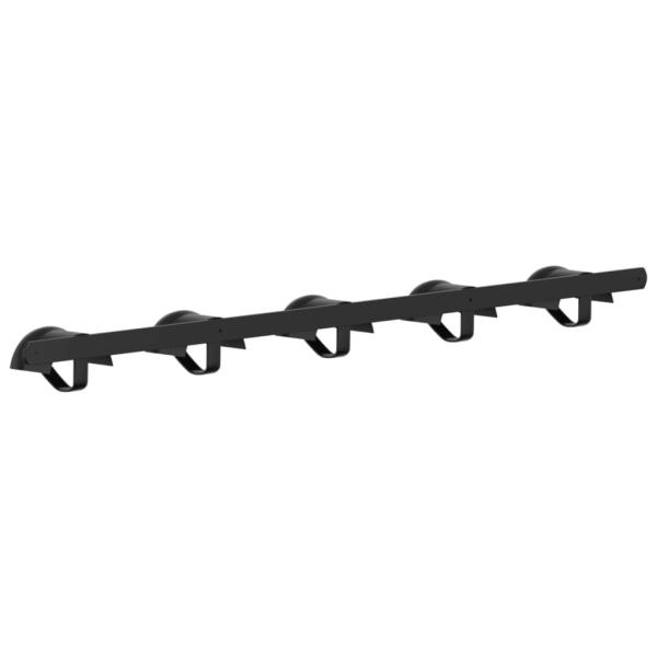 Trensenhalter für 5 Trensen mit 5 Haken Schwarz Eisen