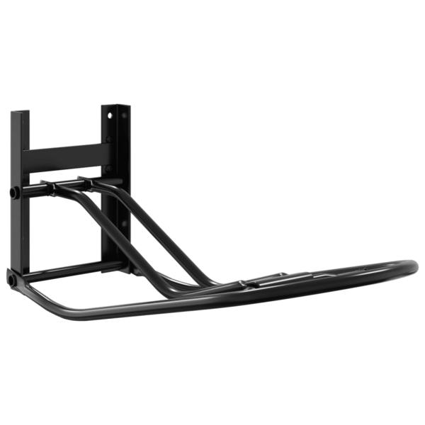 Sattelhalter Klappbar Wandmontage Schwarz Eisen
