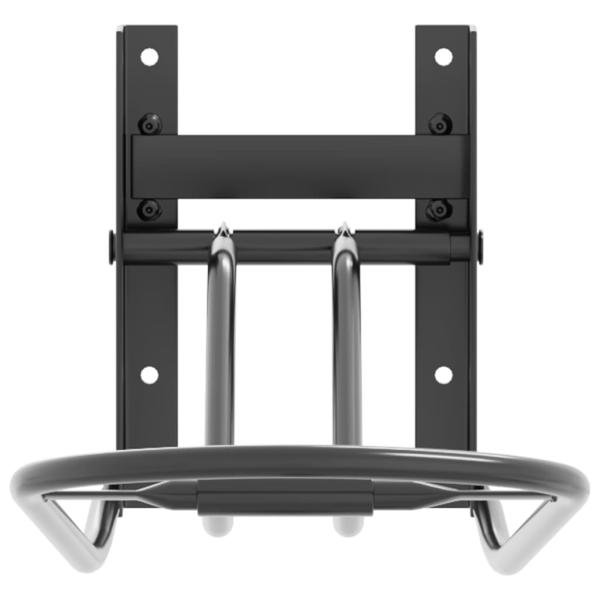 Sattelhalter Klappbar Wandmontage Schwarz Eisen