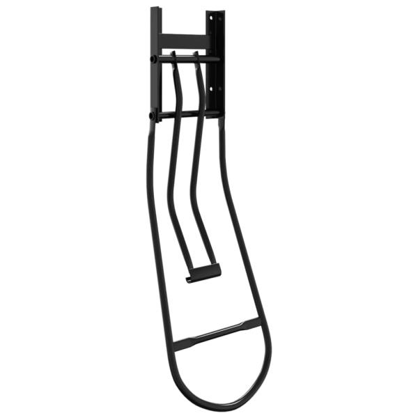 Sattelhalter Klappbar Wandmontage Schwarz Eisen
