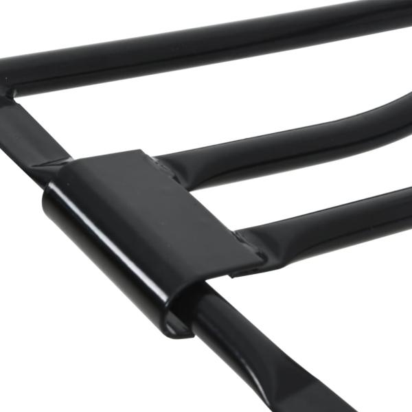 Sattelhalter Klappbar Wandmontage Schwarz Eisen