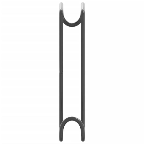 Trensenhalter 3 Stk. Schwarz Stahl