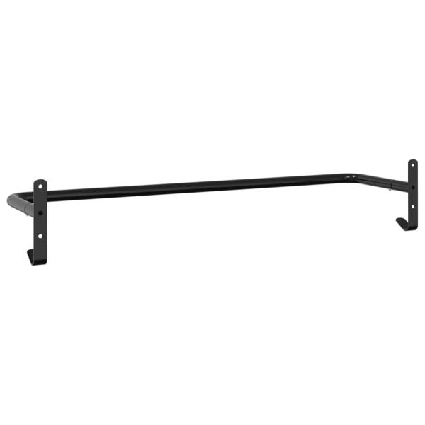 Satteldeckenhalter Schwarz Eisen