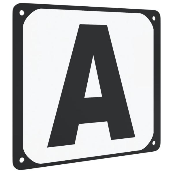 Buchstaben für Dressurviereck 12 Stk. Stahl