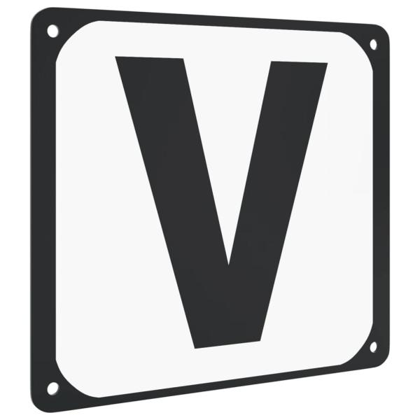 Buchstaben für Dressurviereck 12 Stk. Stahl