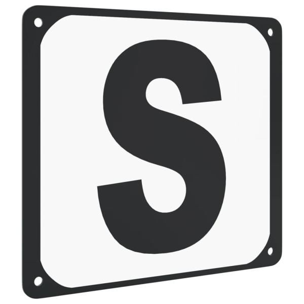 Buchstaben für Dressurviereck 12 Stk. Stahl