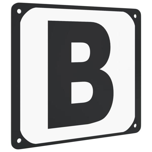 Buchstaben für Dressurviereck 12 Stk. Stahl