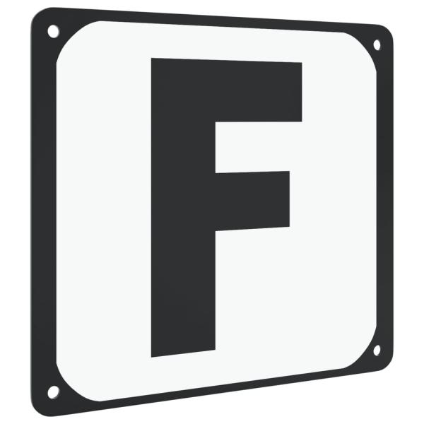 Buchstaben für Dressurviereck 12 Stk. Stahl