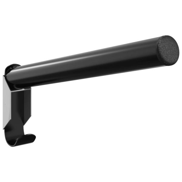 Sattelhalter Klappbar Wandmontage Schwarz Eisen