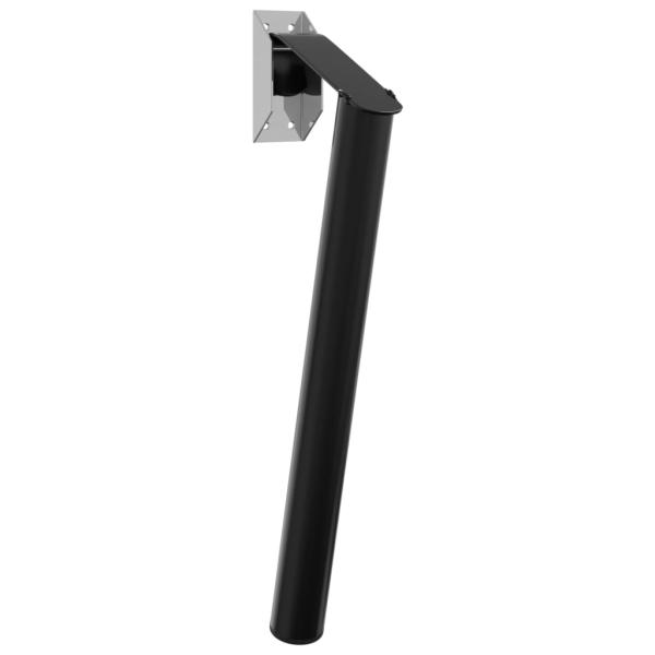 Sattelhalter Klappbar Wandmontage Schwarz Eisen